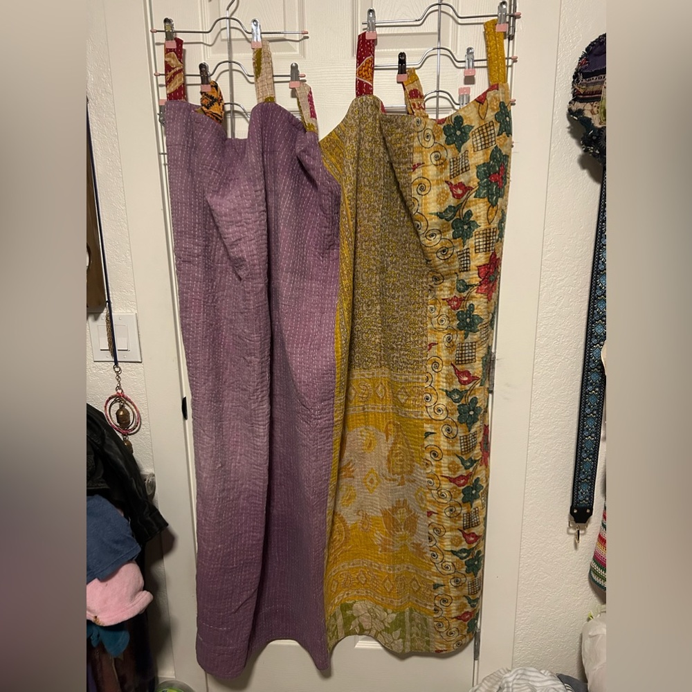 Kantha Curtain Panel NWOT